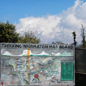 Trekking Nepal: Jhinu to Phedi